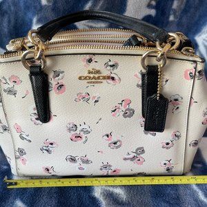 Coach floral handbag